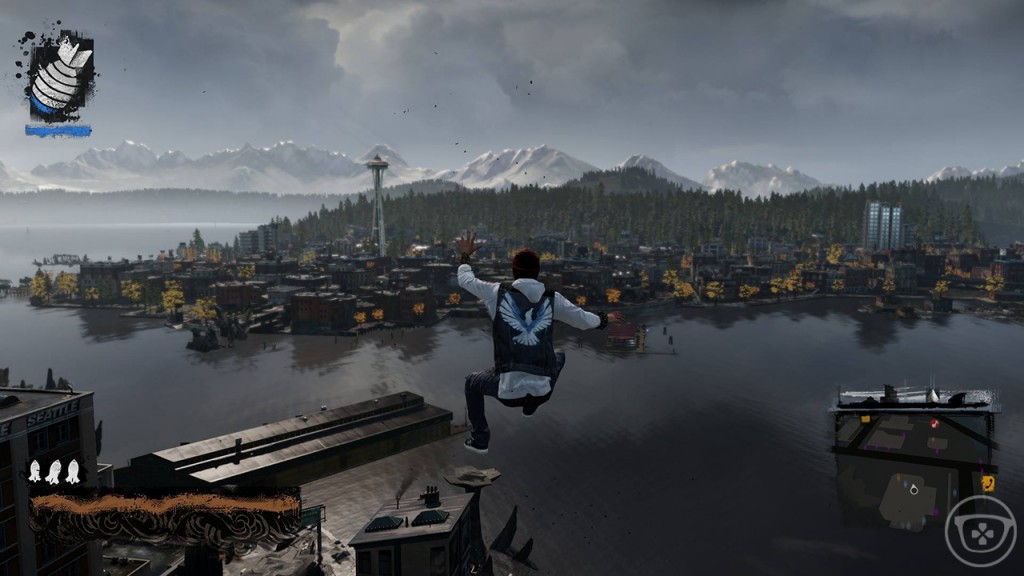 inFamous Second Son le saut de l ange