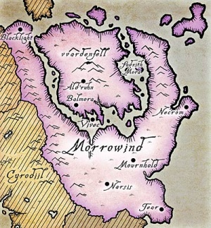 Carte de Morrowind