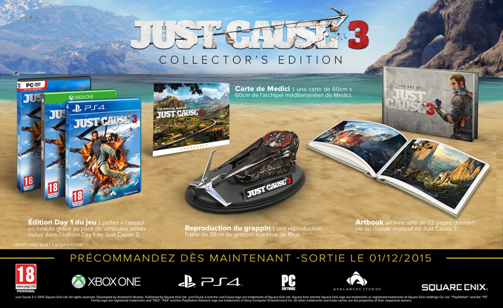 Collector limitée Just Cause 3