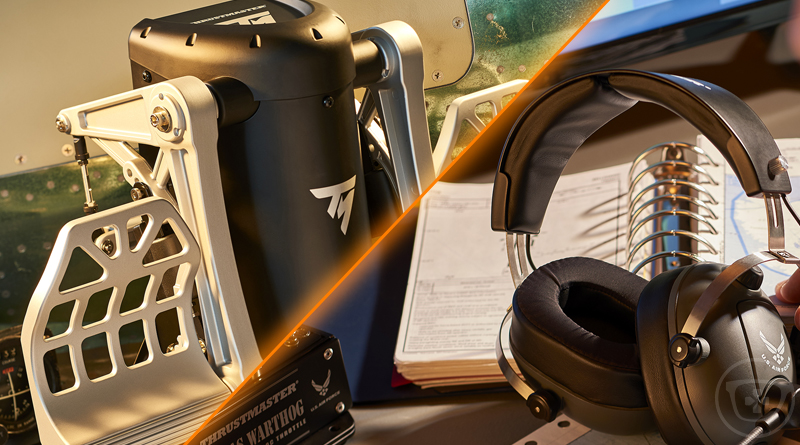 E3 2018] Thrustmaster dévoile un palonnier et un casque pour les fans de  simulateur de vol - Amicalement Geek
